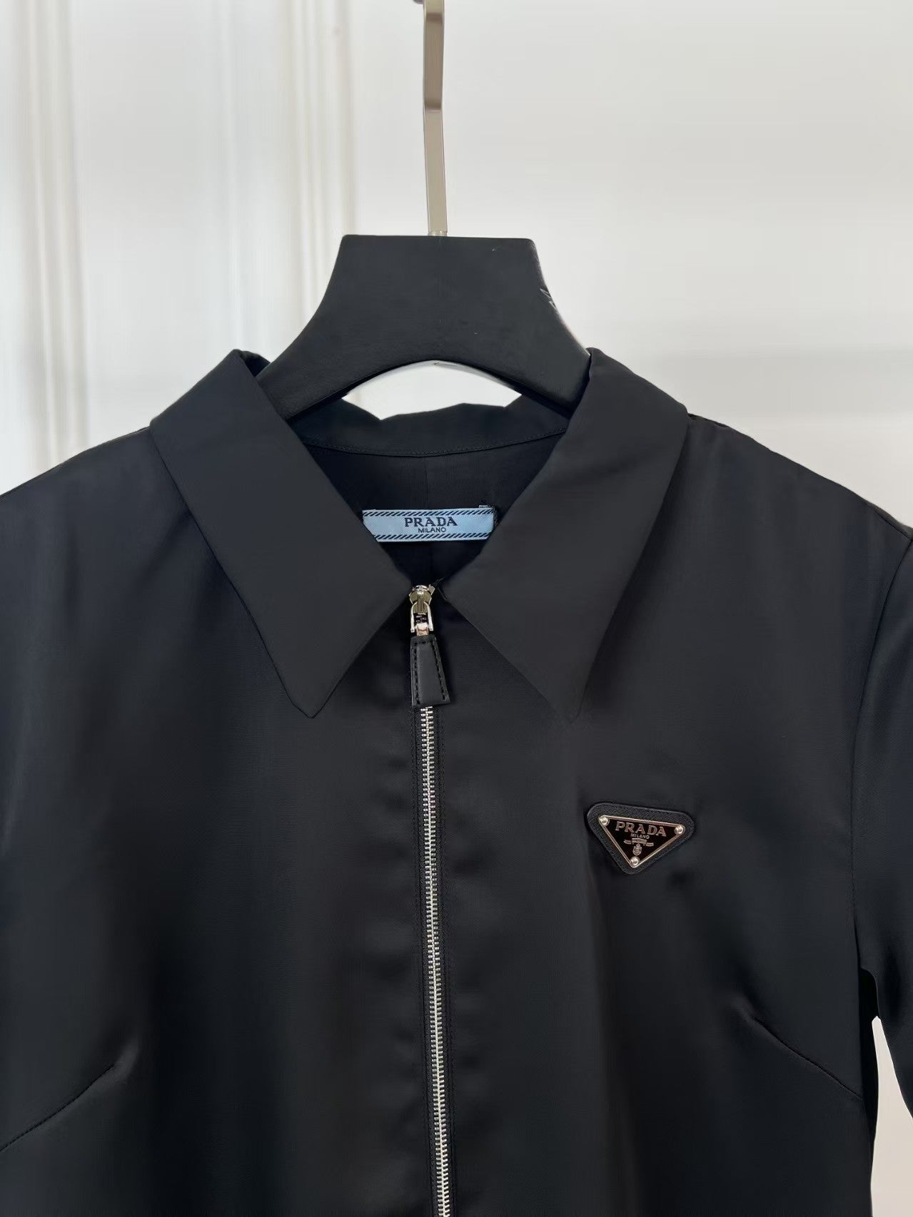 25 Revers Kurzarm Reißverschluss Lockeres Kleid