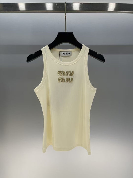Gilet jaune avec lettrage en strass