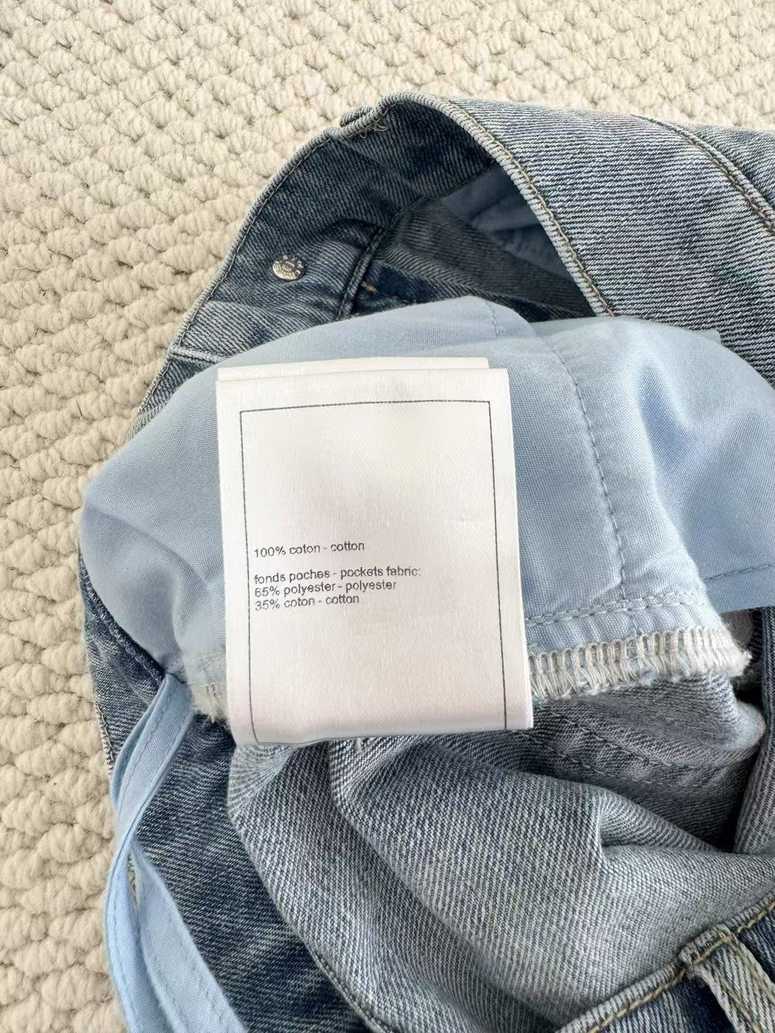 2025 Sommer Neue Ankunft Kleine Duft Coco Bestickte Denim Shorts SML