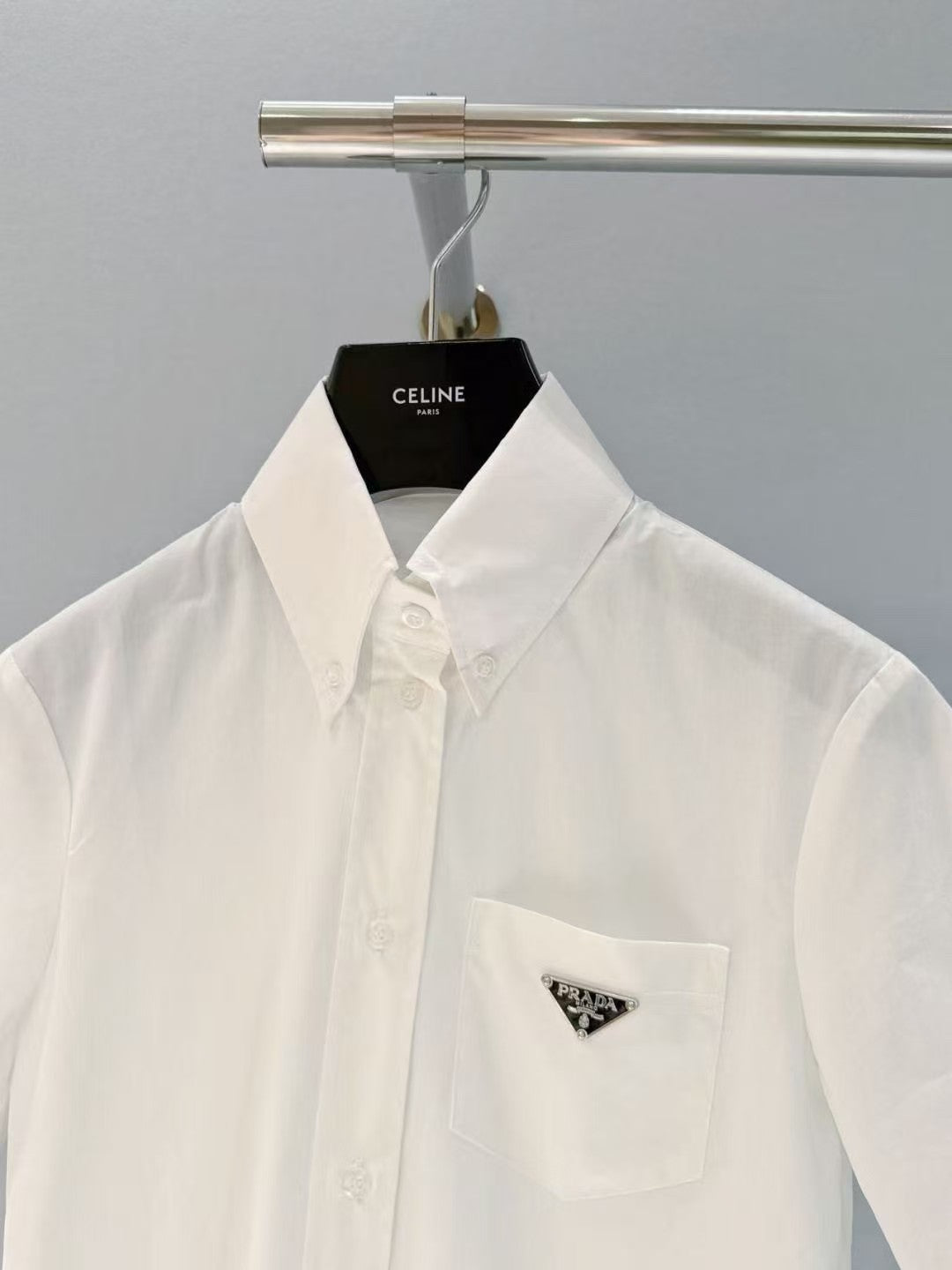 Chemise blanche✨Chemise classique de style universitaire