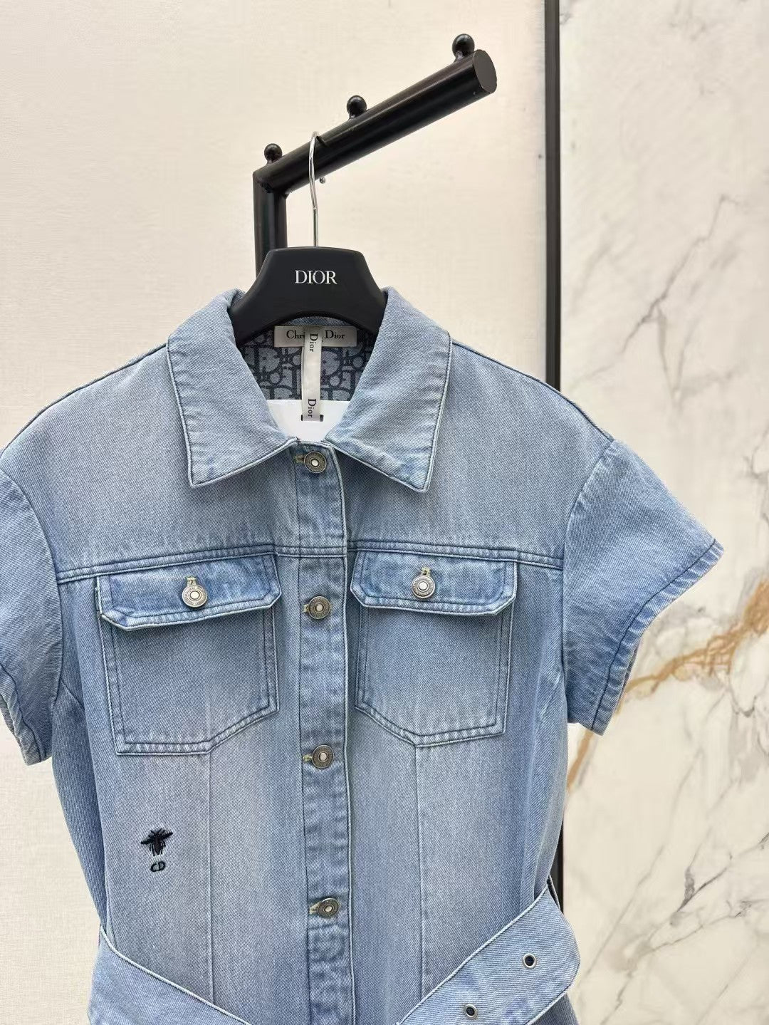 25Ss — Spring/Summer Latest Inner Jacquard Old Flower Denim Series
