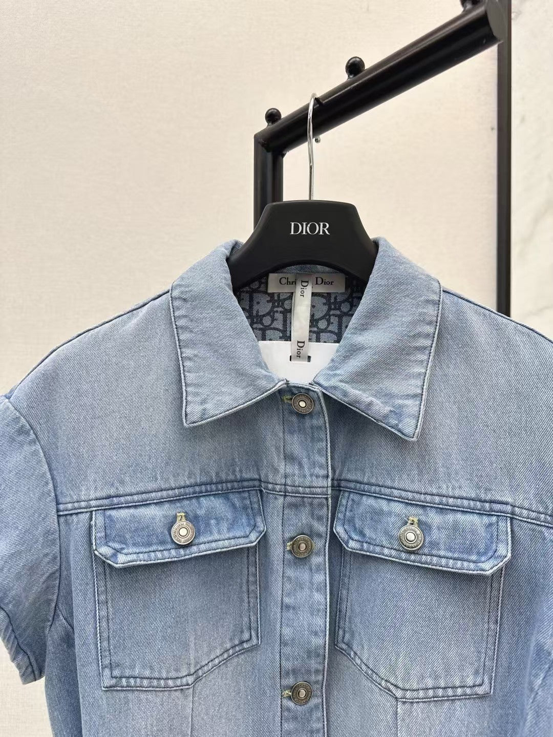 25Ss — Spring/Summer Latest Inner Jacquard Old Flower Denim Series