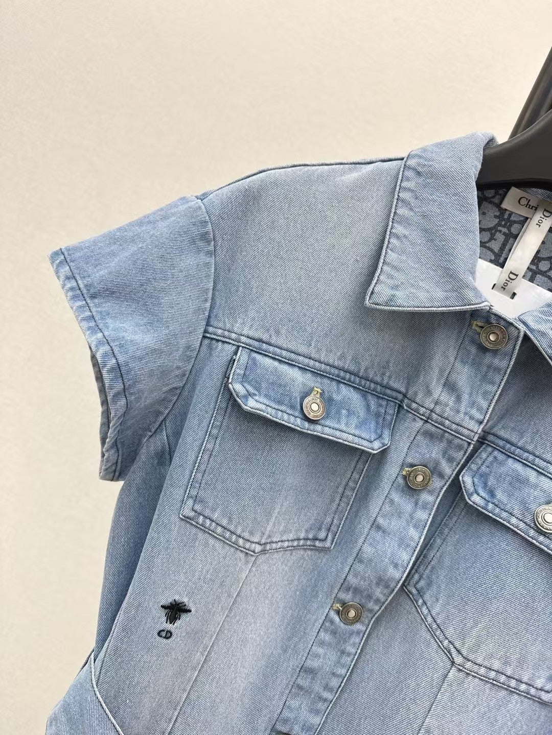 25Ss — Spring/Summer Latest Inner Jacquard Old Flower Denim Series