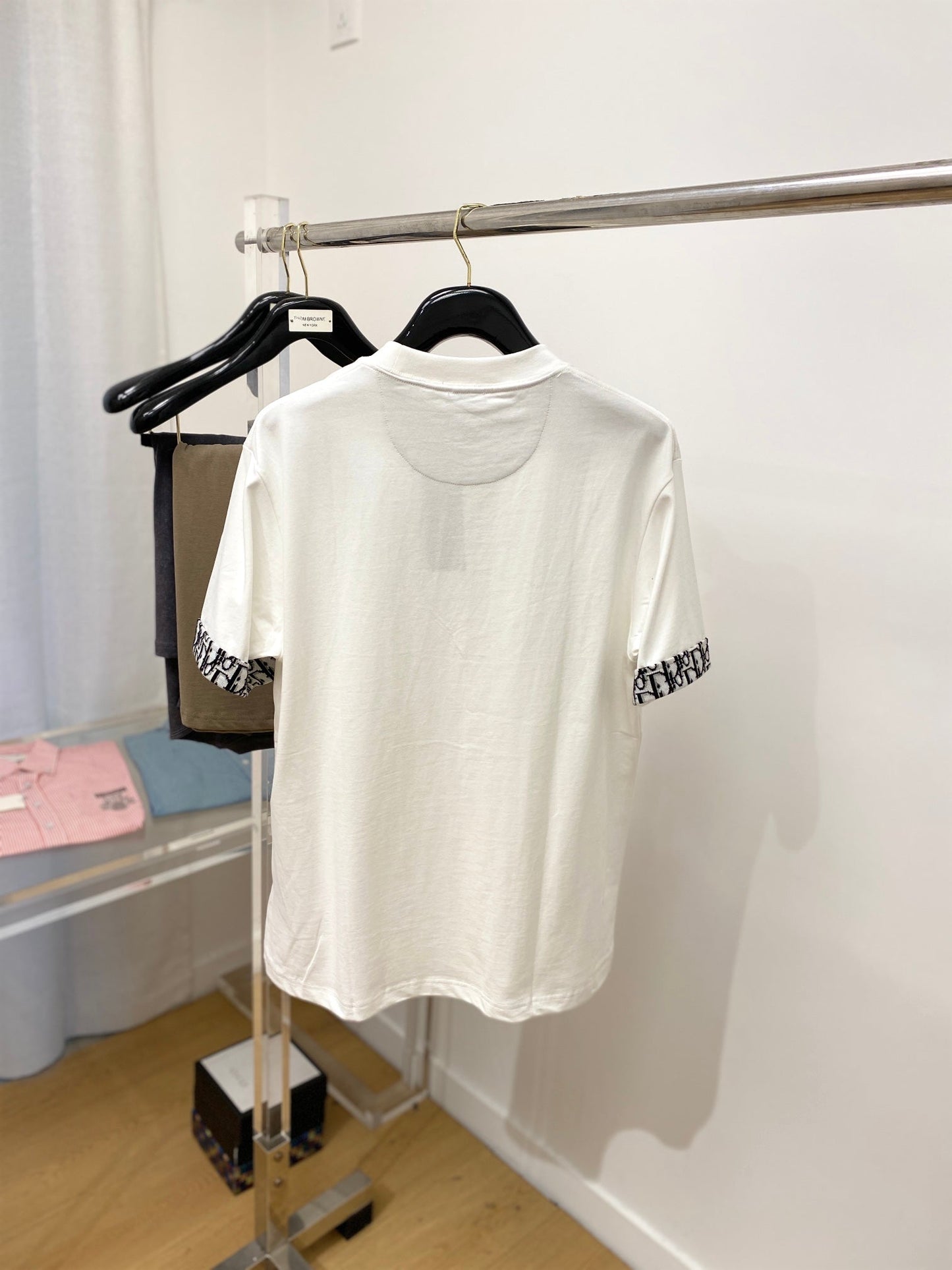 T-shirt classique à manches courtes avec logo imprimé 24SS