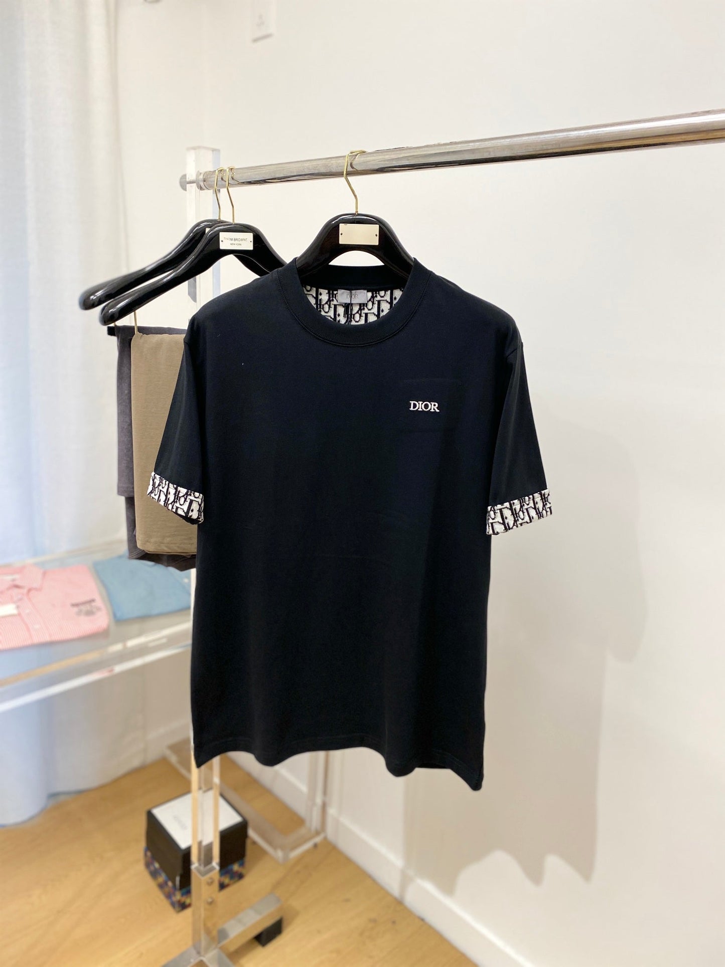 T-shirt classique à manches courtes avec logo imprimé 24SS