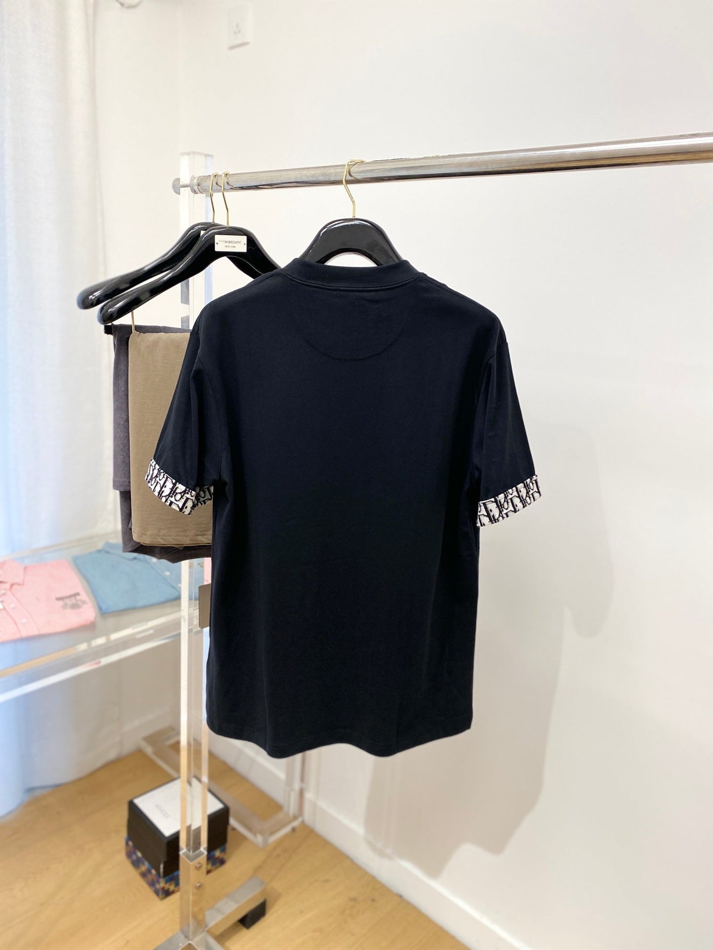 T-shirt classique à manches courtes avec logo imprimé 24SS