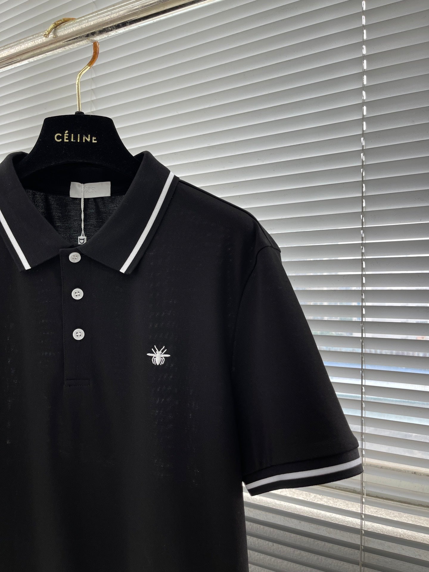 Polo classique brodé à manches courtes 24SS