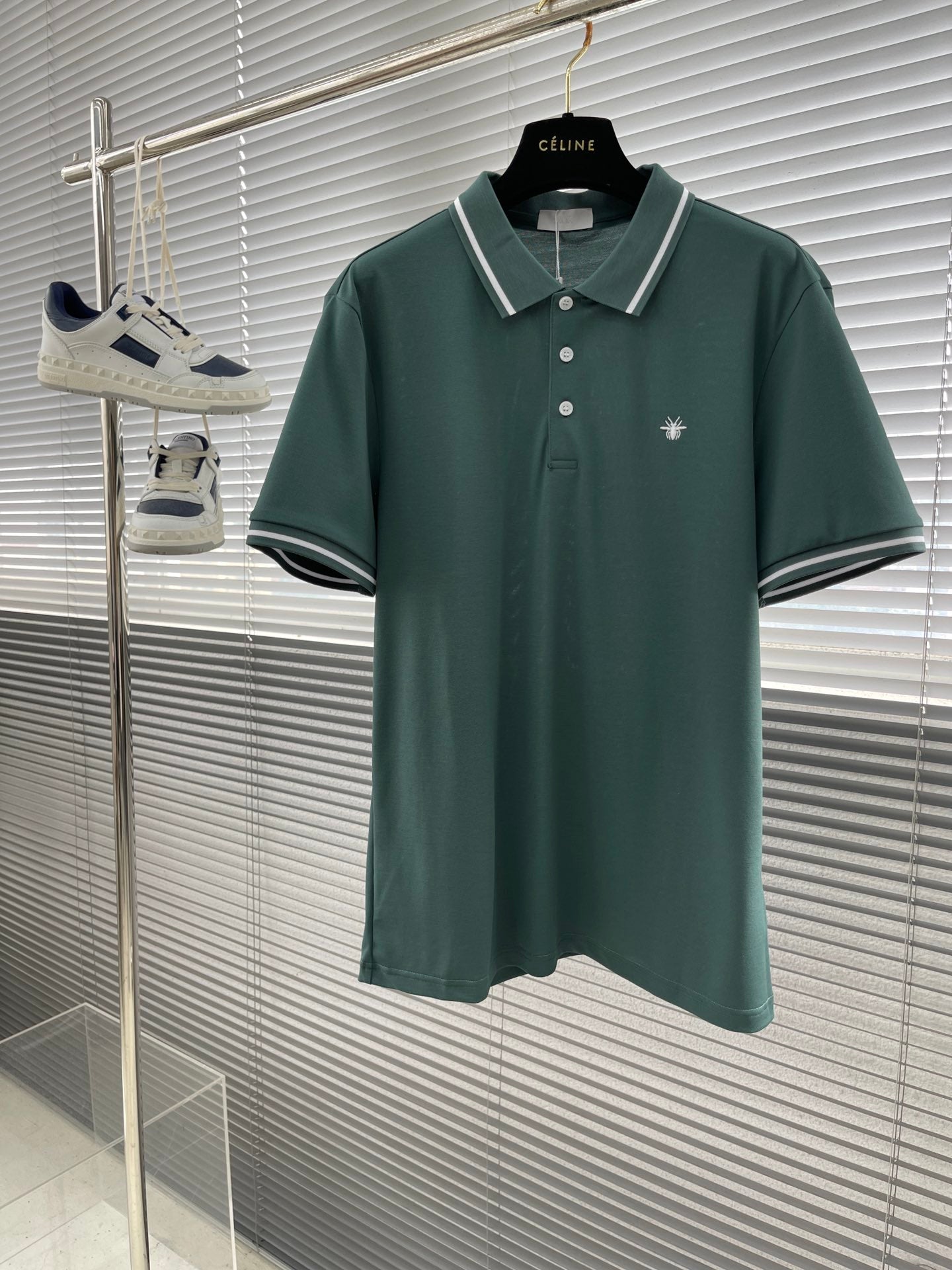 Polo classique brodé à manches courtes 24SS
