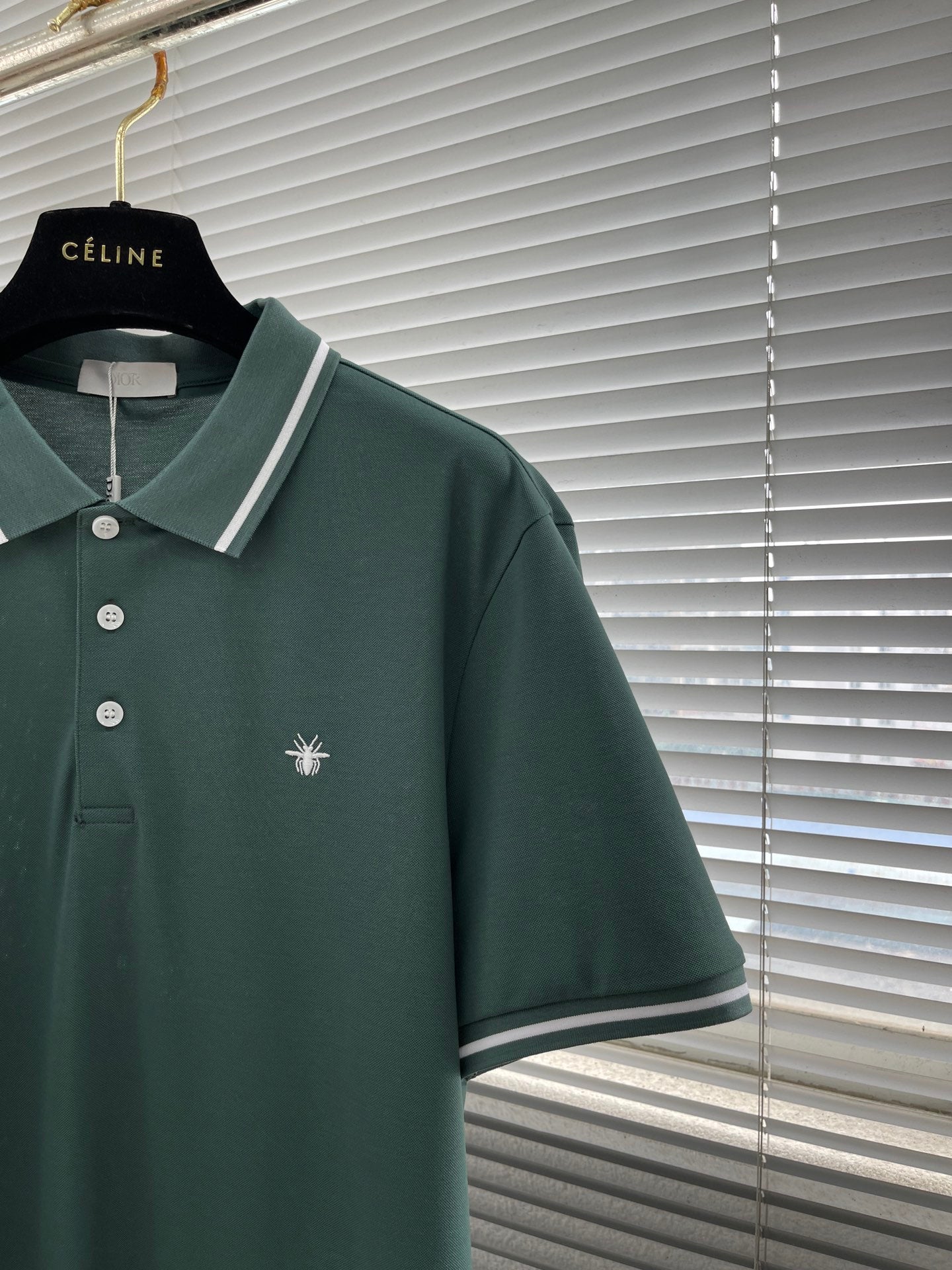Polo classique brodé à manches courtes 24SS