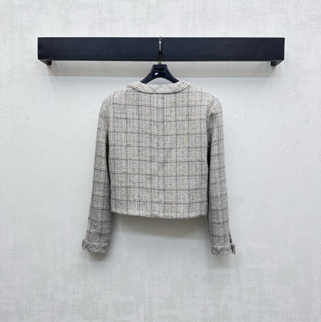 V-neck dress jacket