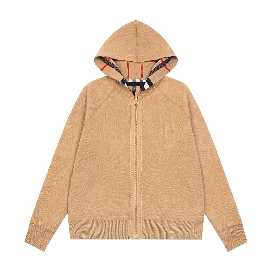 Veste zippée à manches longues et à capuche imprimée