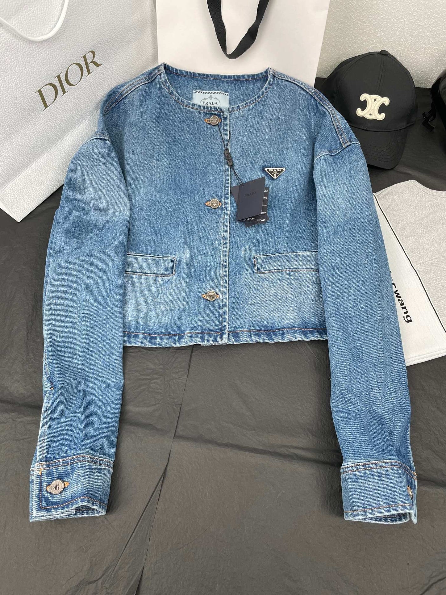 Veste zippée à manches longues et à capuche imprimée