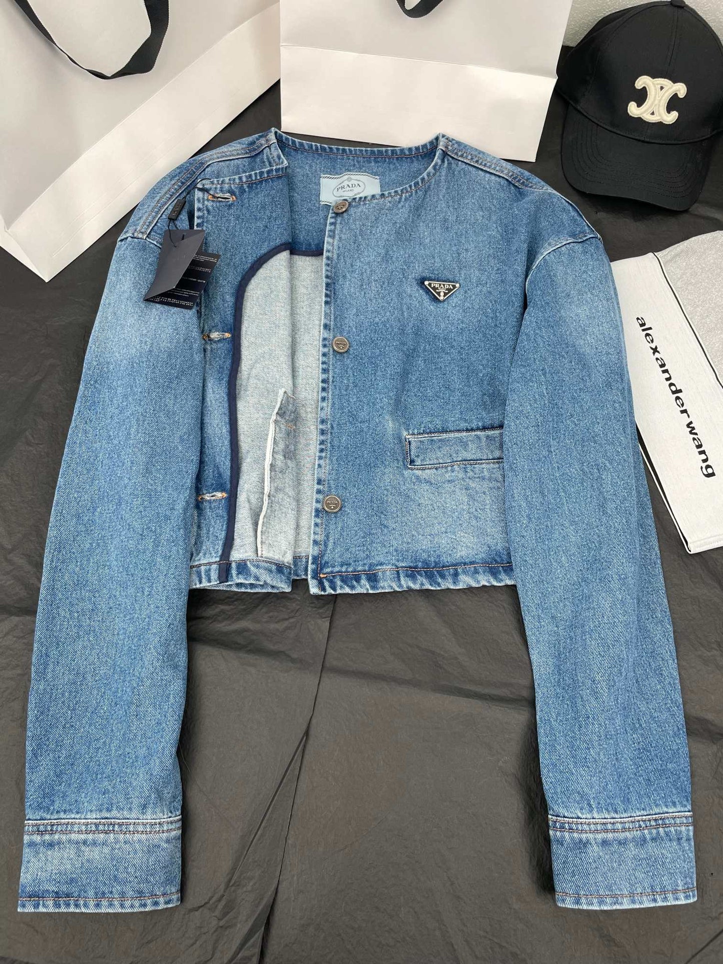 Veste zippée à manches longues et à capuche imprimée