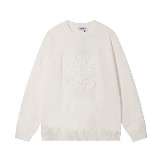 Cardigan doux en tricot avec logo Double C