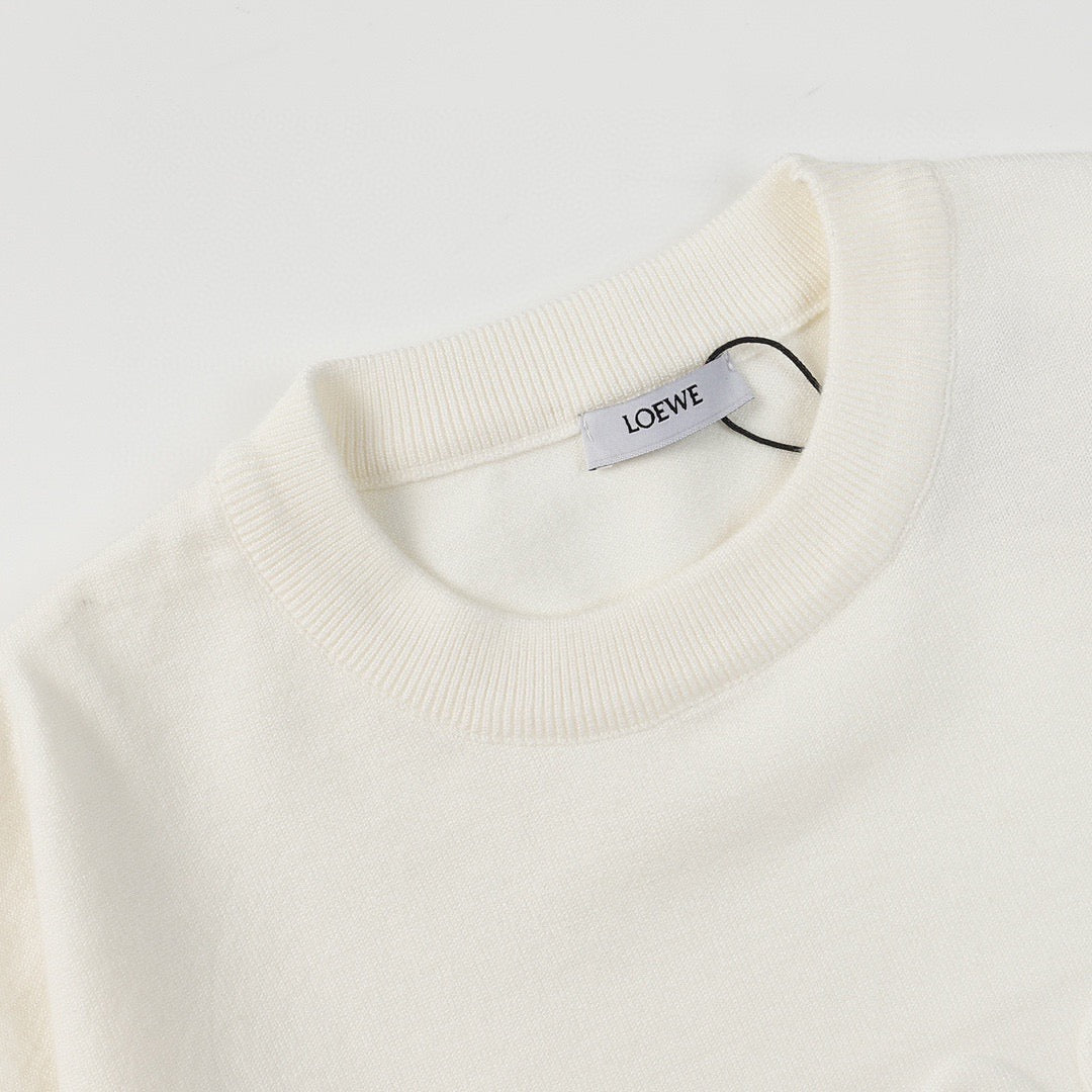 Cardigan doux en tricot avec logo Double C