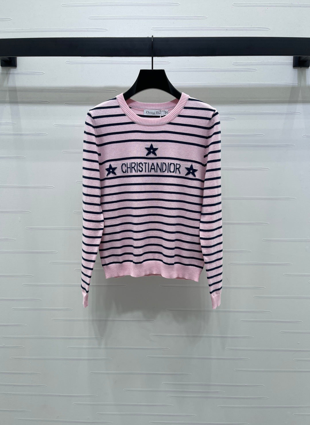 Cardigan doux en tricot avec logo Double C
