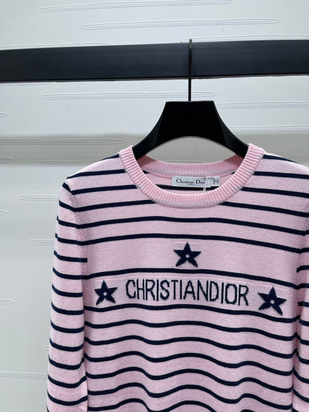 Cardigan doux en tricot avec logo Double C