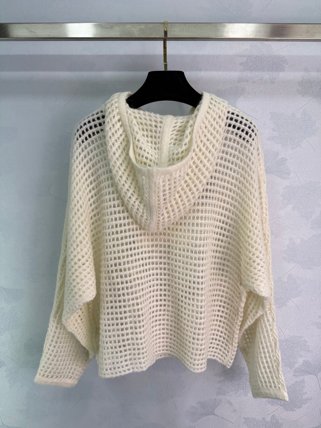 Cardigan doux en tricot avec logo Double C