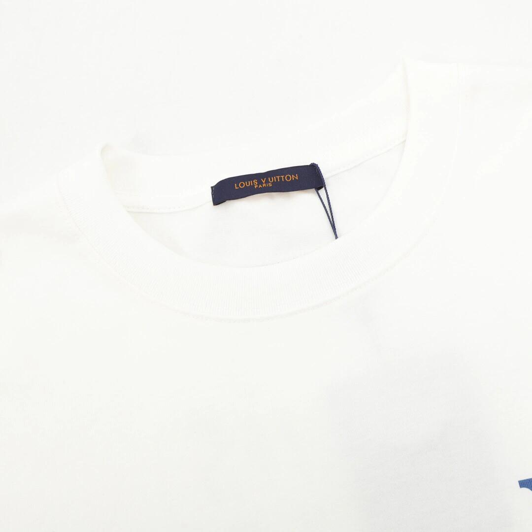 t-shirt à lettres graphiques au dos