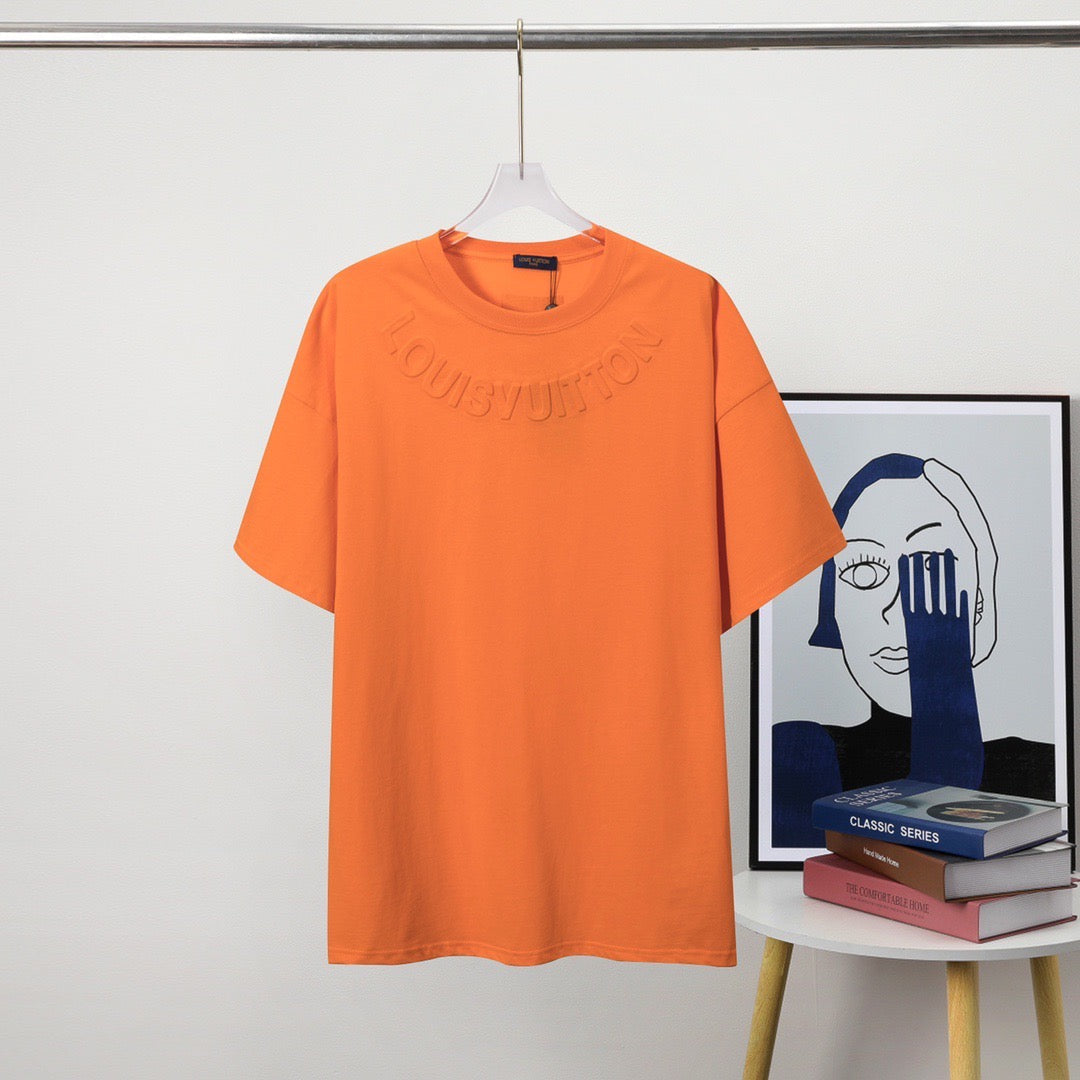 🔥🔥24FW NOUVEAU T-shirt lettre L en relief 3D 