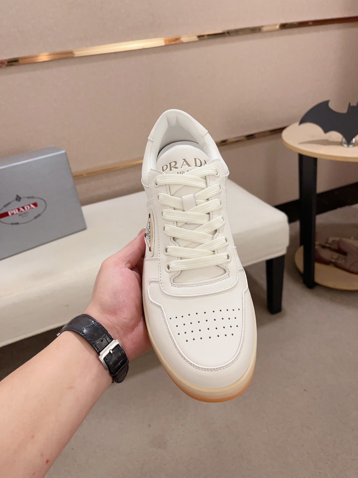 🔥🔥🔥24FW NOUVEAU CD Sneakers Downtown en cuir nappa