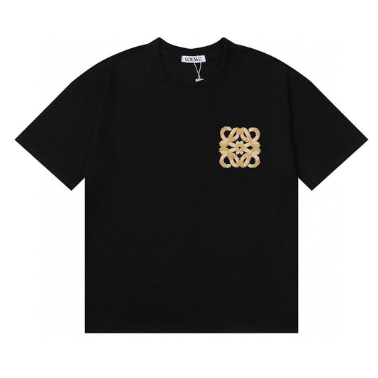 🔥 🔥24FW NOUVEAU T-shirt à logo en peluche basse