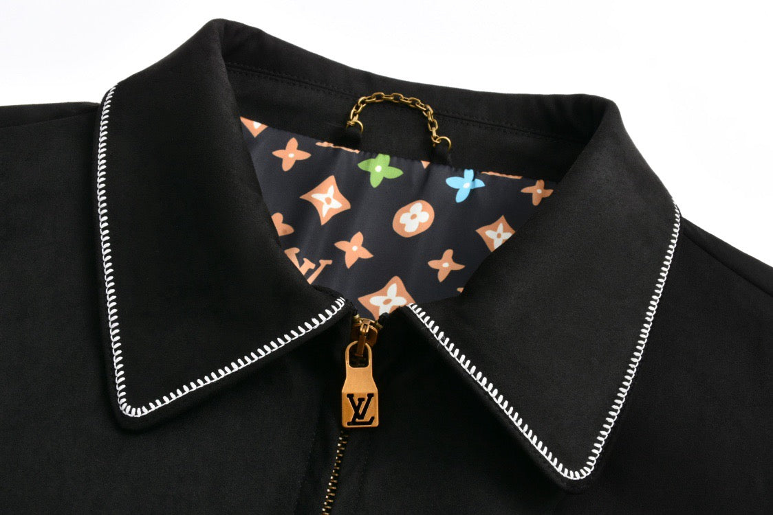 Veste en daim de style X