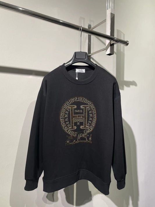 Sweat-shirt perlé