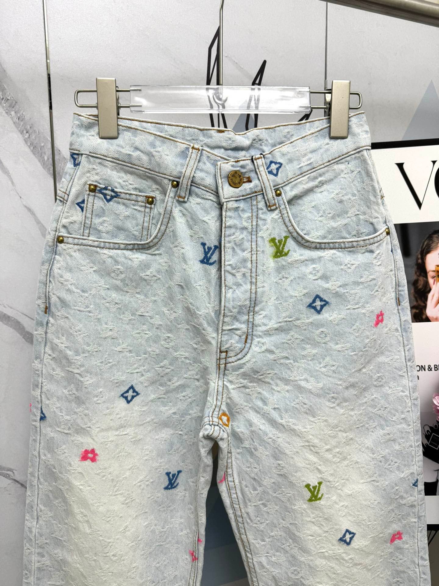 Candy Series Denim Pants