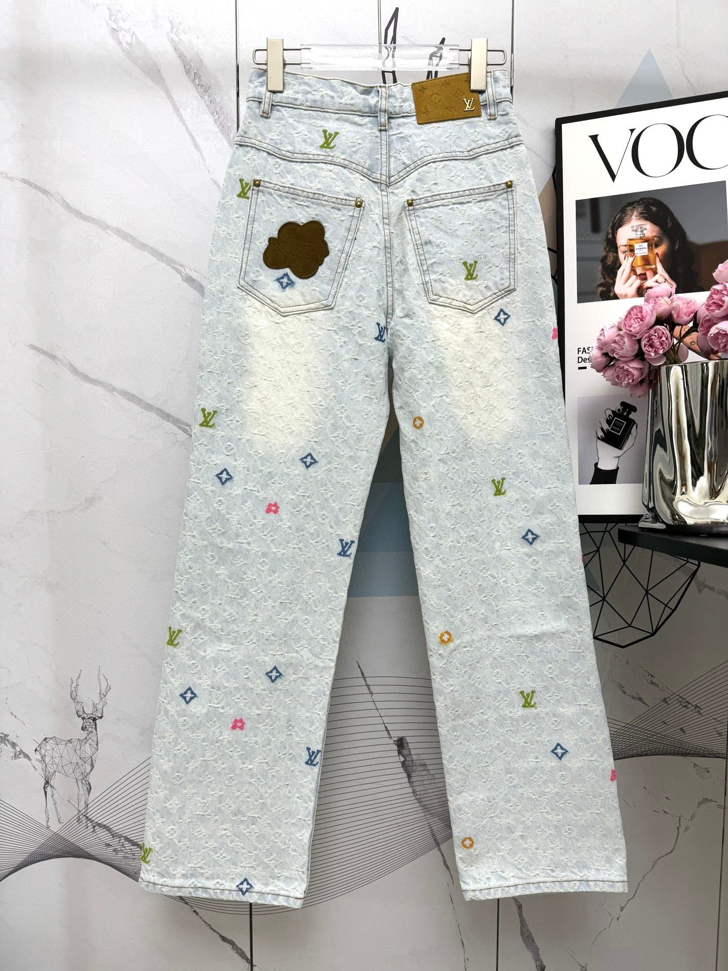 Candy Series Denim Pants