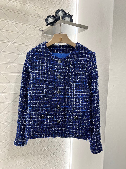 Gewebte Anzugjacke aus Silberfaden