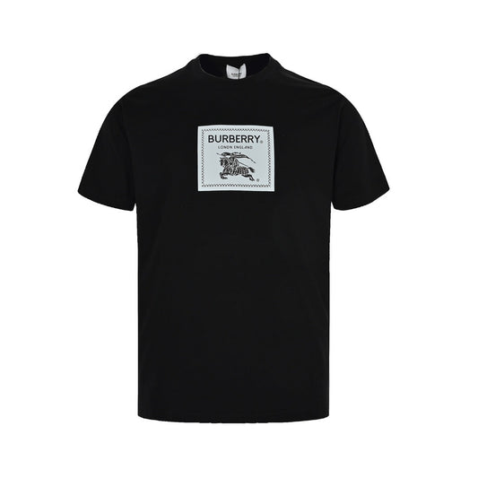 Kurze Ärmel mit War Horse-Print-Logo