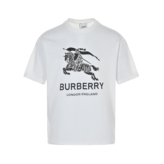Kurze Ärmel mit War Horse-Logo-Aufdruck
